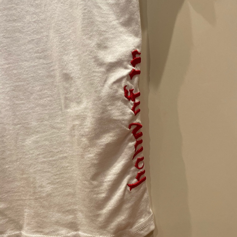 Haus of Jr WHITE Gerrell Tee Sz 12 NWOT - Picture 9 of 10
